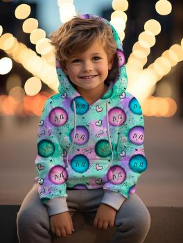 VB - BIO Eigenproduktion Coole Flauschi Kuschelbälle YES Grün/Lila